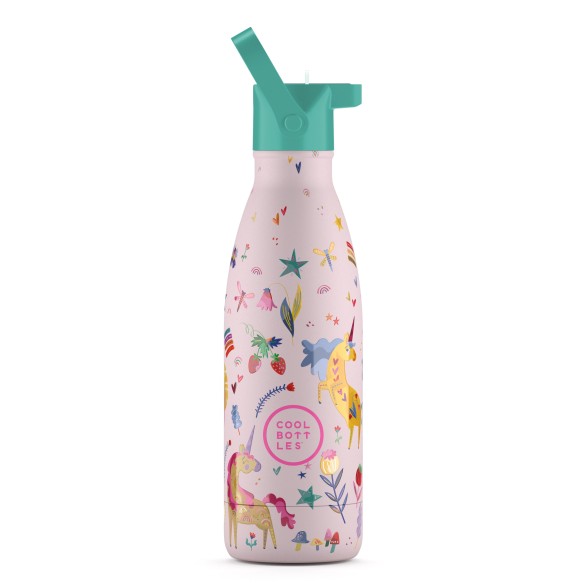 Botella NIÑOS FUNNY UNICORNS 350 ml.
