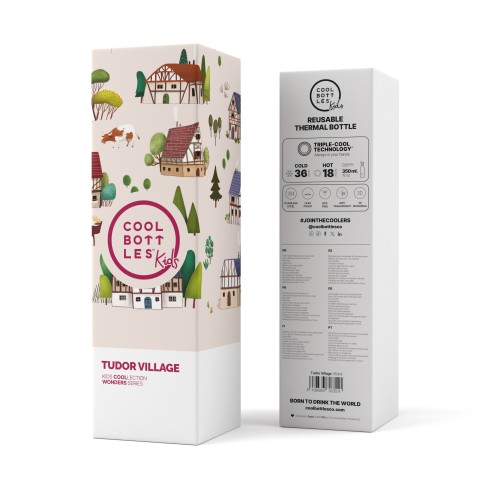 Botella NIÑOS TUDOR VILLAGE 350 ml.
