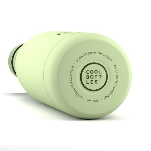 Botella VERDE PASTEL 500 ml.