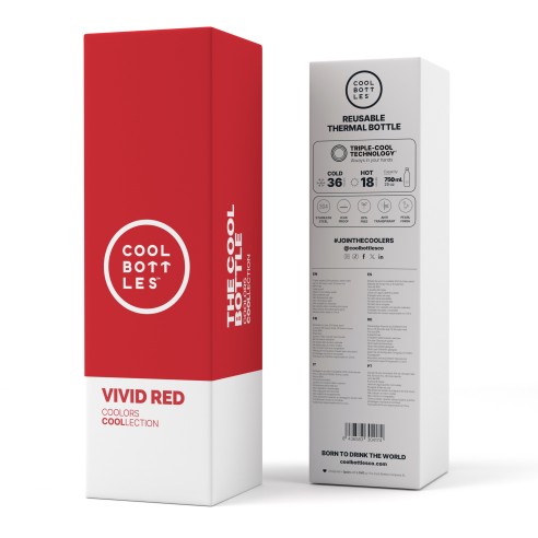Botella ROJO VIVO 750 ml.