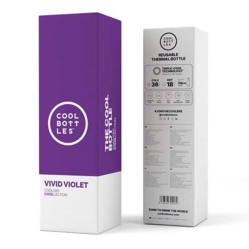 Botella MORADO VIVO 750 ml.