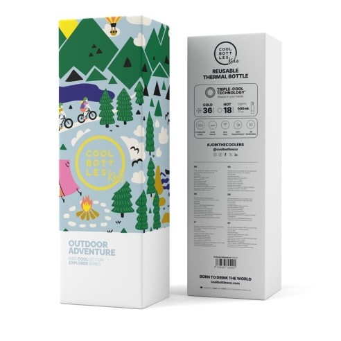 Botella OUTDOOR ADVENTURE TERMO 500 ml.