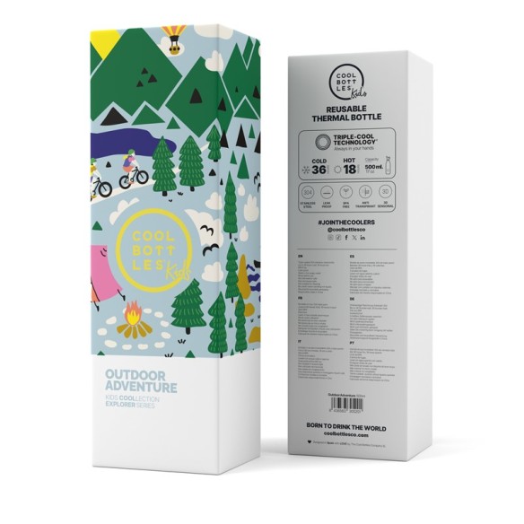 Botella OUTDOOR ADVENTURE TERMO 500 ml.