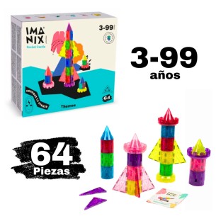 IMANIX COHETE CASTILLO 64 PIEZAS