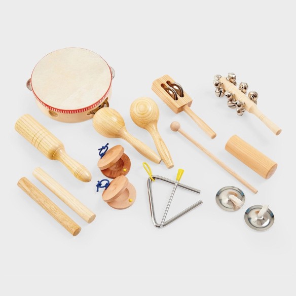TICKIT CONJUNTO DE PERCUSIÓN 16 PIEZAS