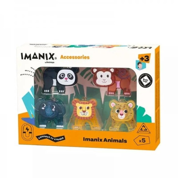 IMANIX 5 ANIMALES SALVAJES
