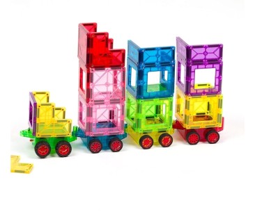 IMANIX TREN CON VAGONES 38 PIEZAS 2