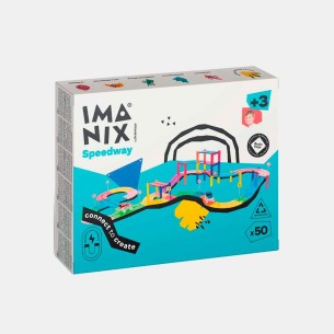 IMANIX PISTA DE CARRERAS 50 PIEZAS