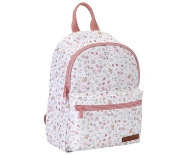 MOCHILA FLORES Y MARIPOSAS