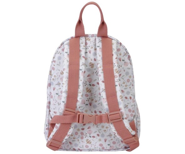 MOCHILA FLORES Y MARIPOSAS