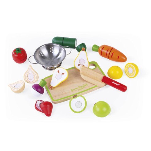 MAXI SET FRUTAS Y VERDURAS VELCRO