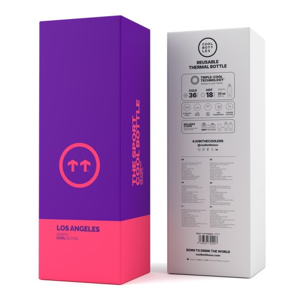 Botella SPORTS LOS ÁNGELES 950ml.