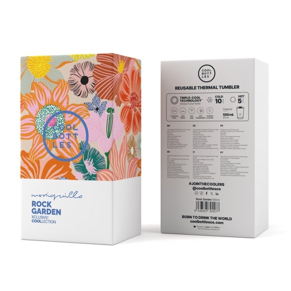 VASO TUMBLER - Moniquilla - ROCK GARDEN DE 550ml.