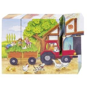 PUZLE CUBOS LA GRANJA