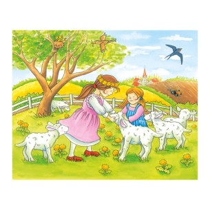PUZLE CUBOS LA GRANJA 2