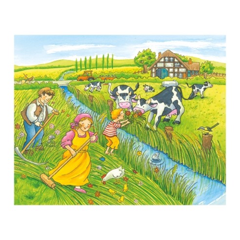 PUZLE CUBOS LA GRANJA