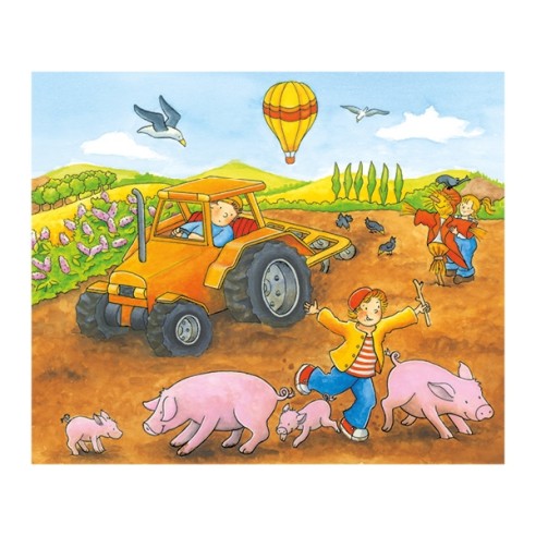 PUZLE CUBOS LA GRANJA