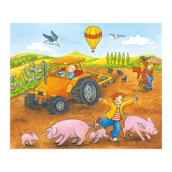 PUZLE CUBOS LA GRANJA
