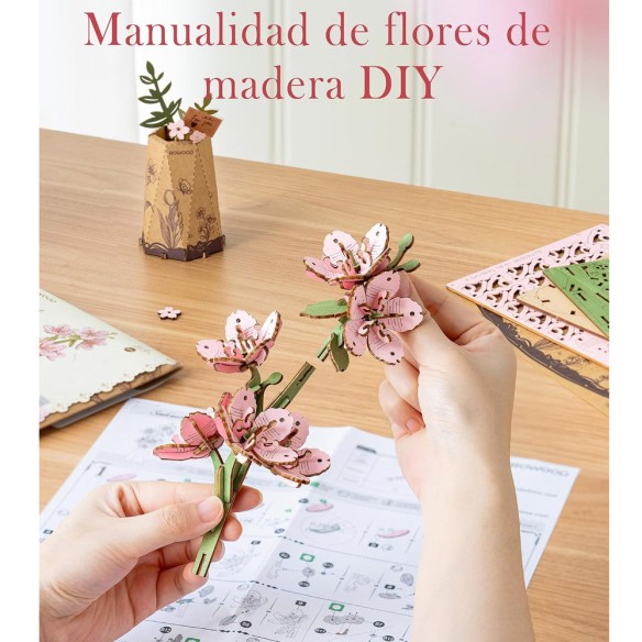 MAQUETA FLOR SAKURA