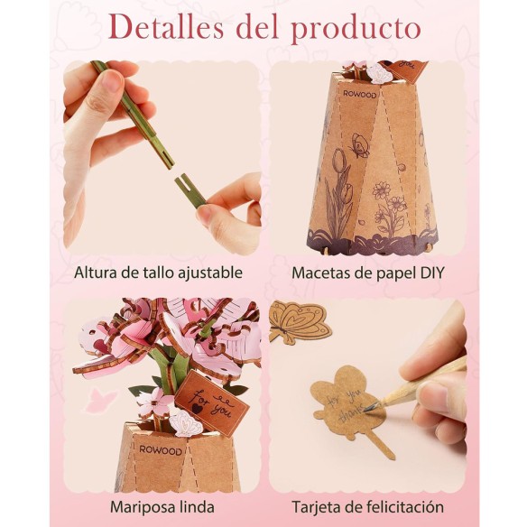 MAQUETA FLOR SAKURA