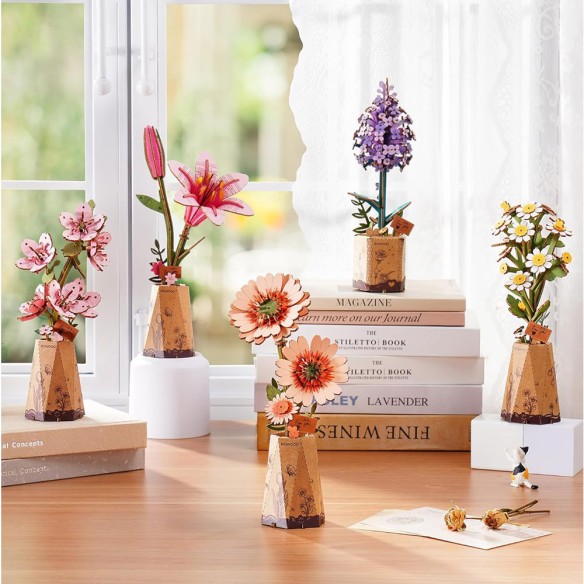 MAQUETA FLOR SAKURA