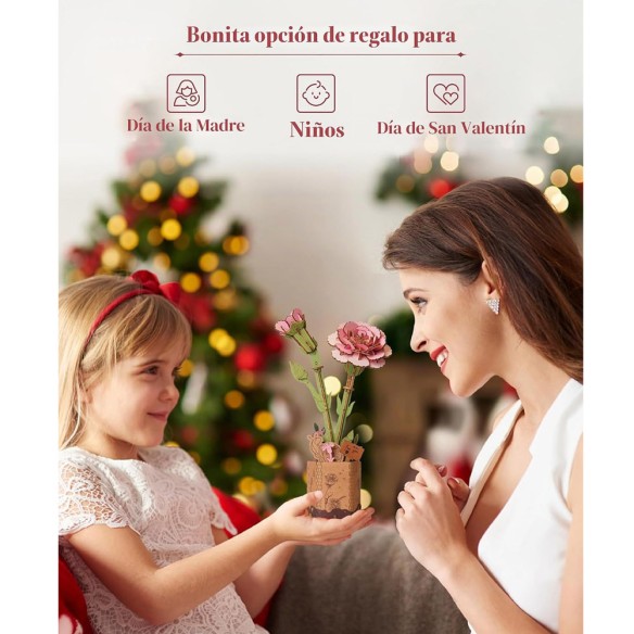 MAQUETA CLAVEL ROSA